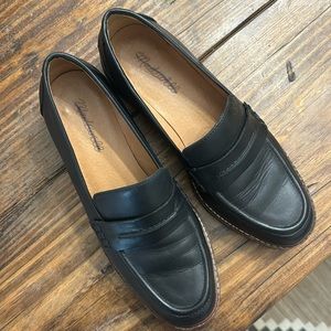 Madewell Corinne lugsole loafers true black